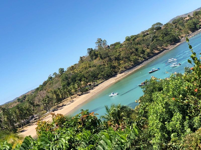 nosybe vue de la plage